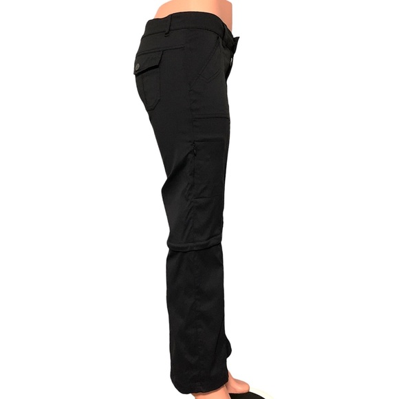 prAna Monarch Convertible Pants in Black | Size 6 - Picture 5 of 12